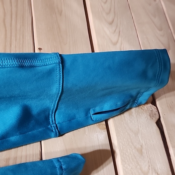 Adidas Stella McCartney Jacket Turquoise Size Large Women's NWT - Picture 4 of 8